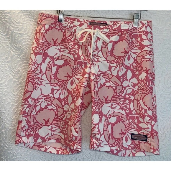 Vineyard Vines Swim Vineyard Vines Board Shorts Bathing Suit Pink